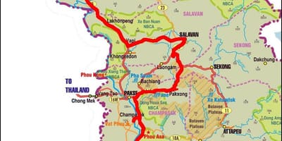 ನಕ್ಷೆ savannakhet ಲಾವೋಸ್